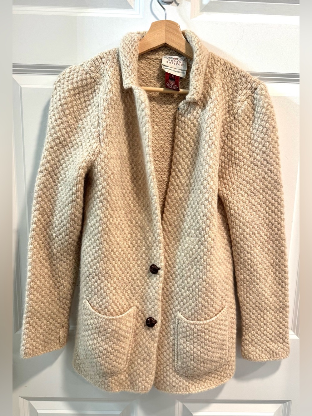 Vintage Susan Bristol wool cardigan
